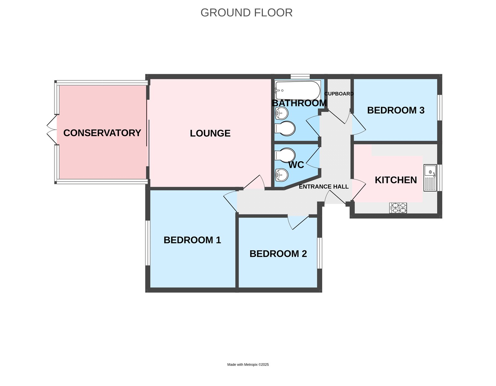 45, Hartshill, Telford floorplan