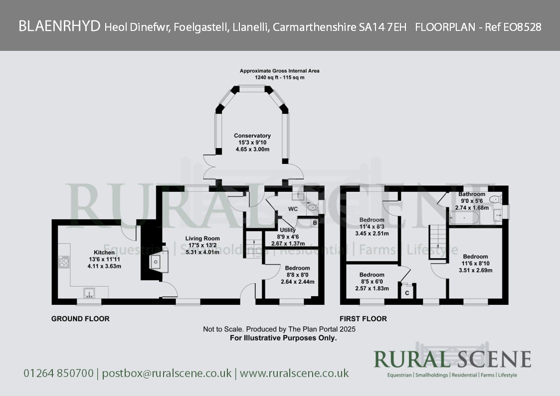 BLAENRHYD, Heol Dinefwr, Llanelli floorplan