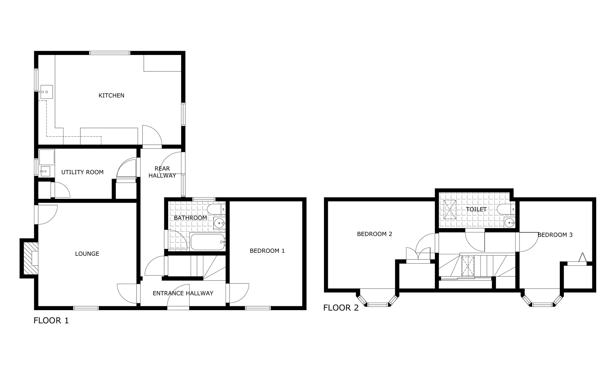 46 Cullen Street, Portsoy floorplan