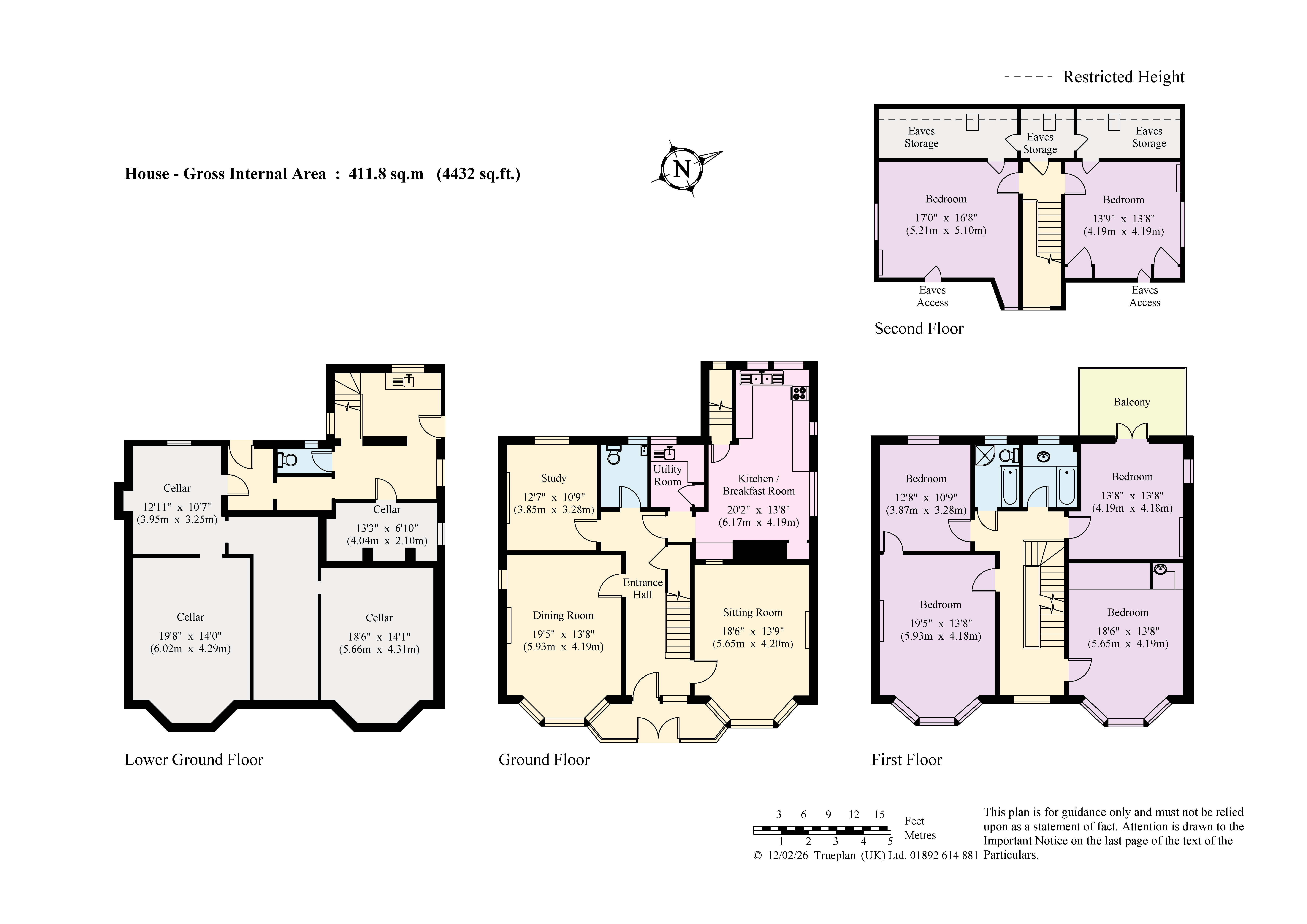 17, Oakdale Road, Tunbridge Wells floorplan