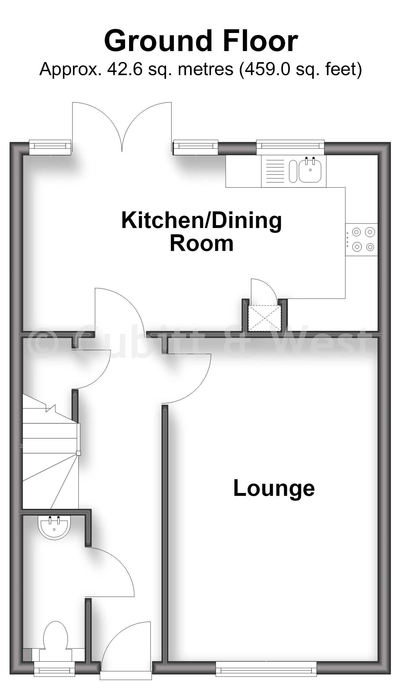 11, Burdock Road, Horsham floorplan