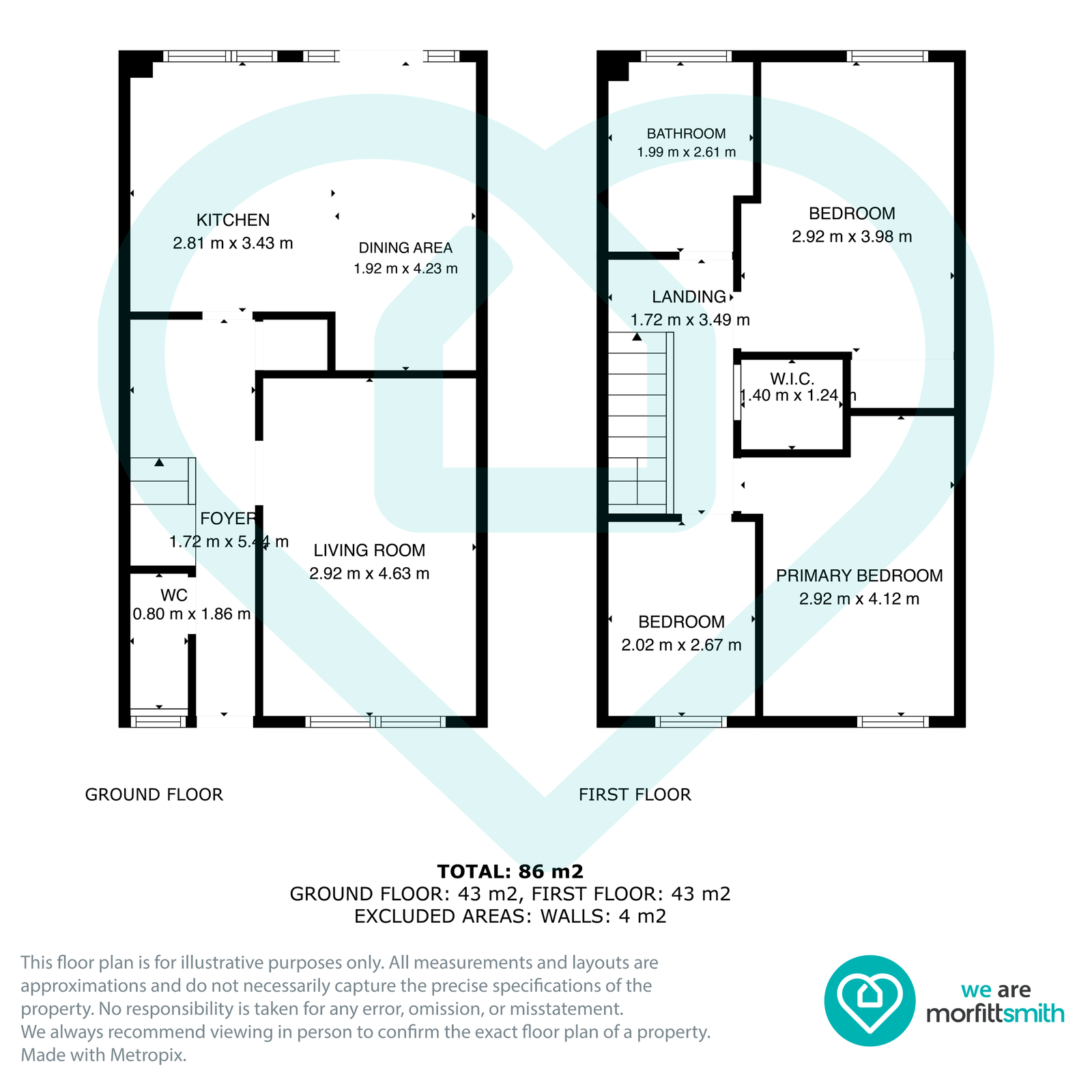 18, Creswick Street, Sheffield floorplan
