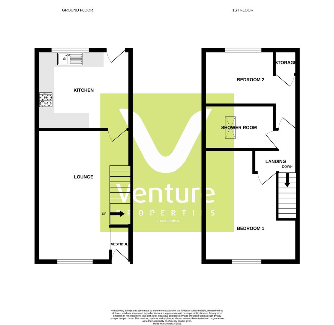 63, Cockerton Green, Darlington floorplan