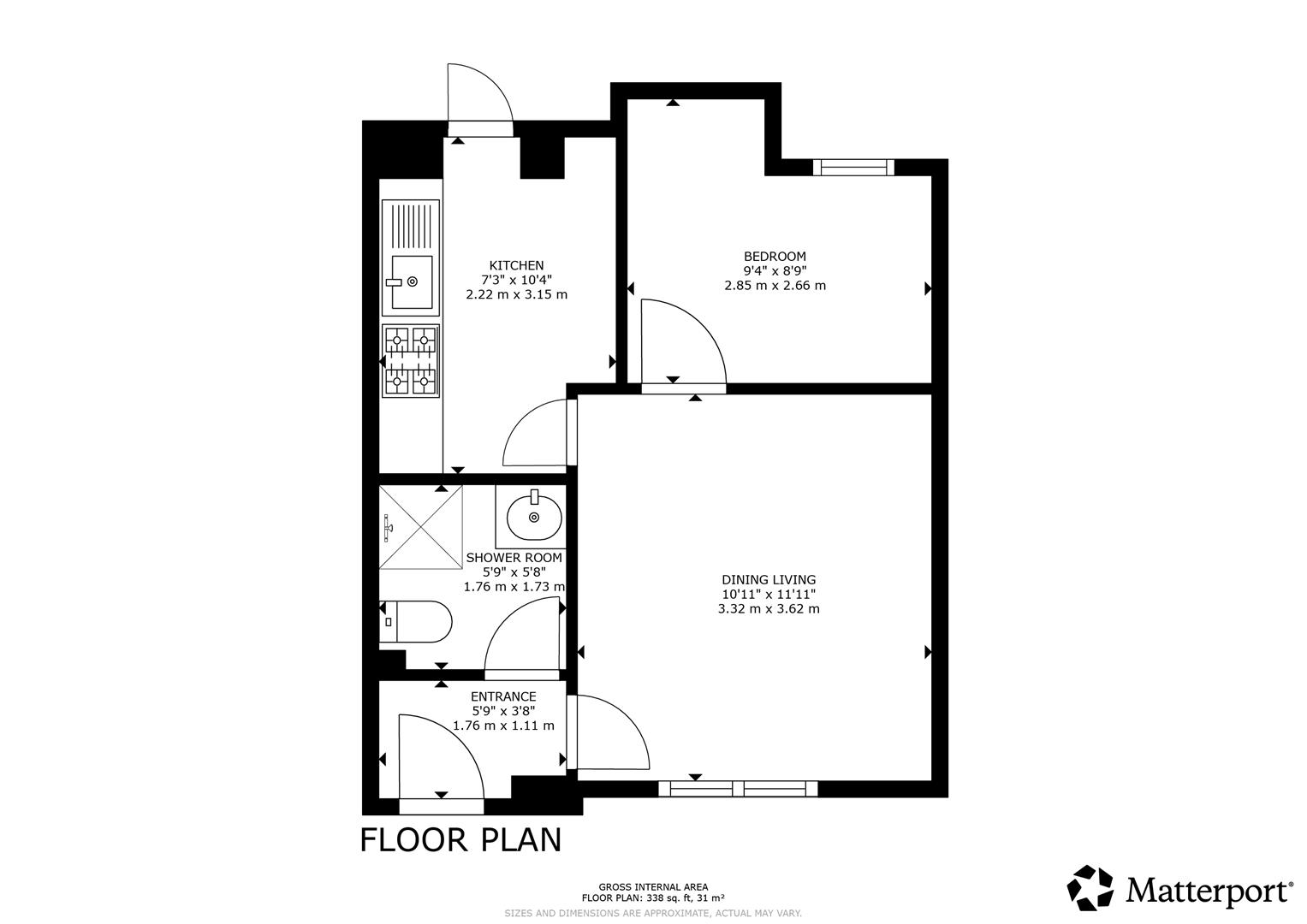 41, Reevy Road, Bradford floorplan