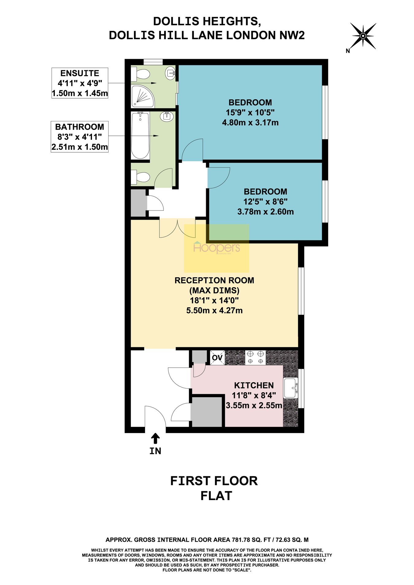 Dollis Heights, Dollis Hill Lane, London floorplan