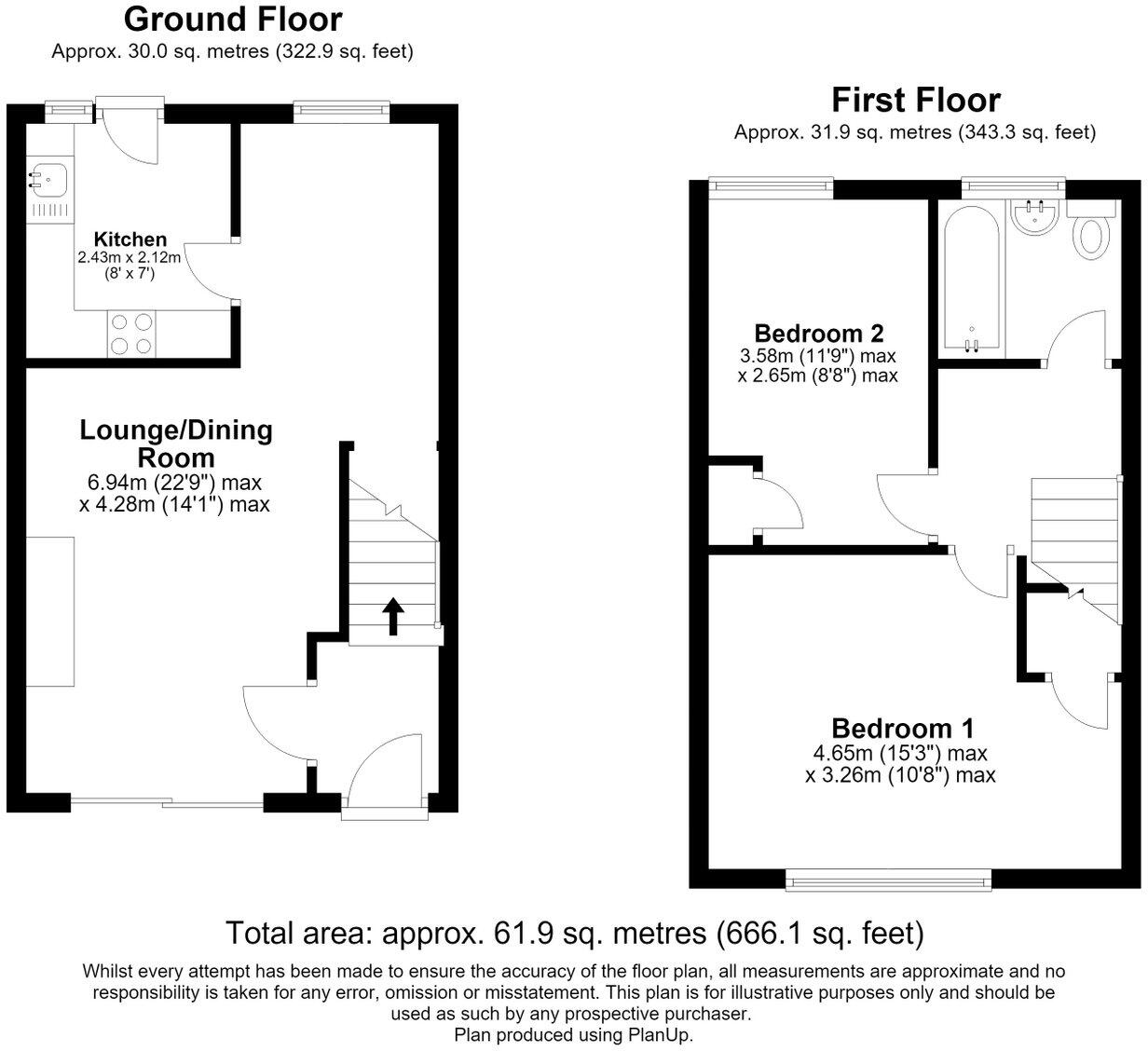 19, Woodbury Park, Axminster floorplan