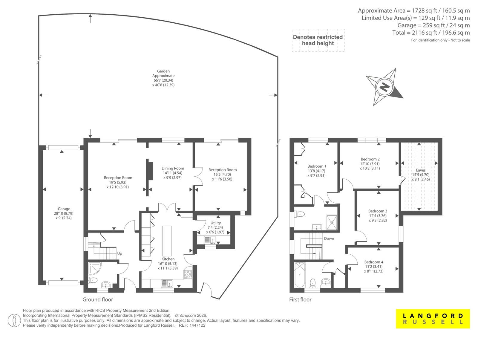 11, Long Acre, Orpington floorplan