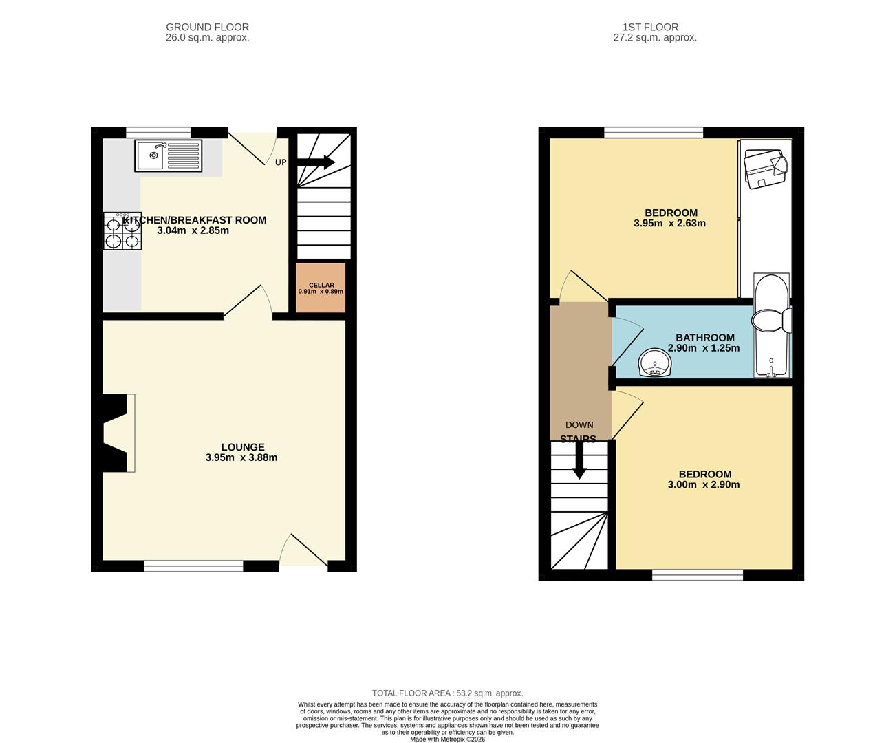 6, Stanley Road, Barnsley floorplan