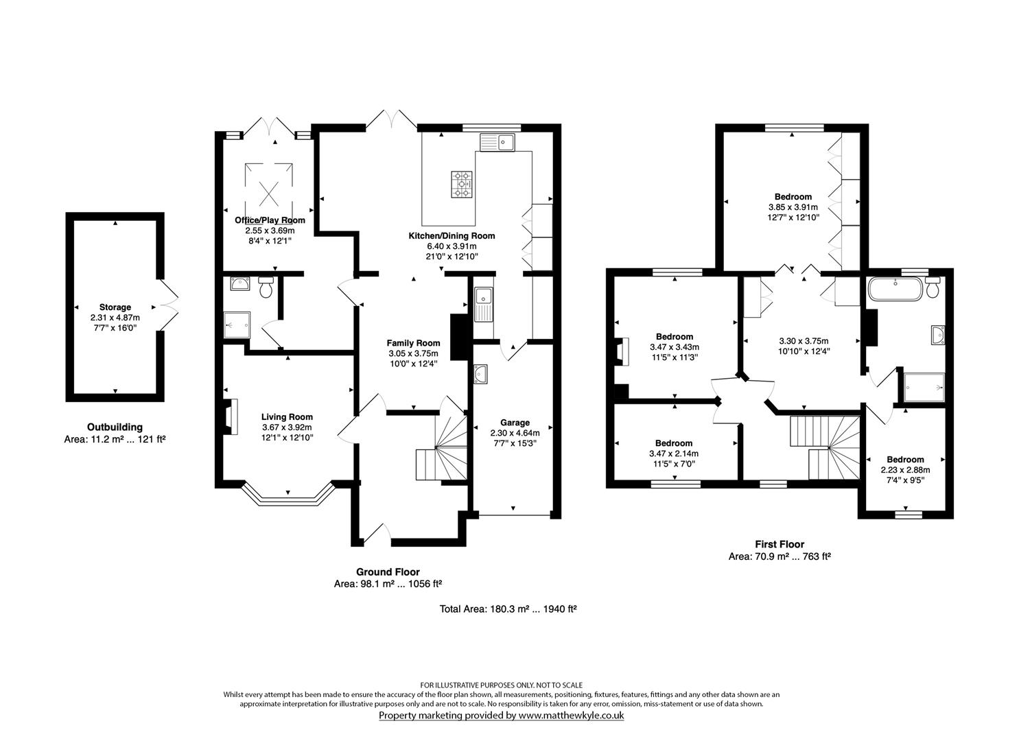 84, St. Margarets Road, Stanstead Abbotts floorplan