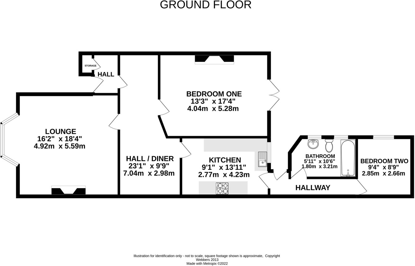 Wellington Road, Taunton TA1, 2 bedroom flat for sale 64407647