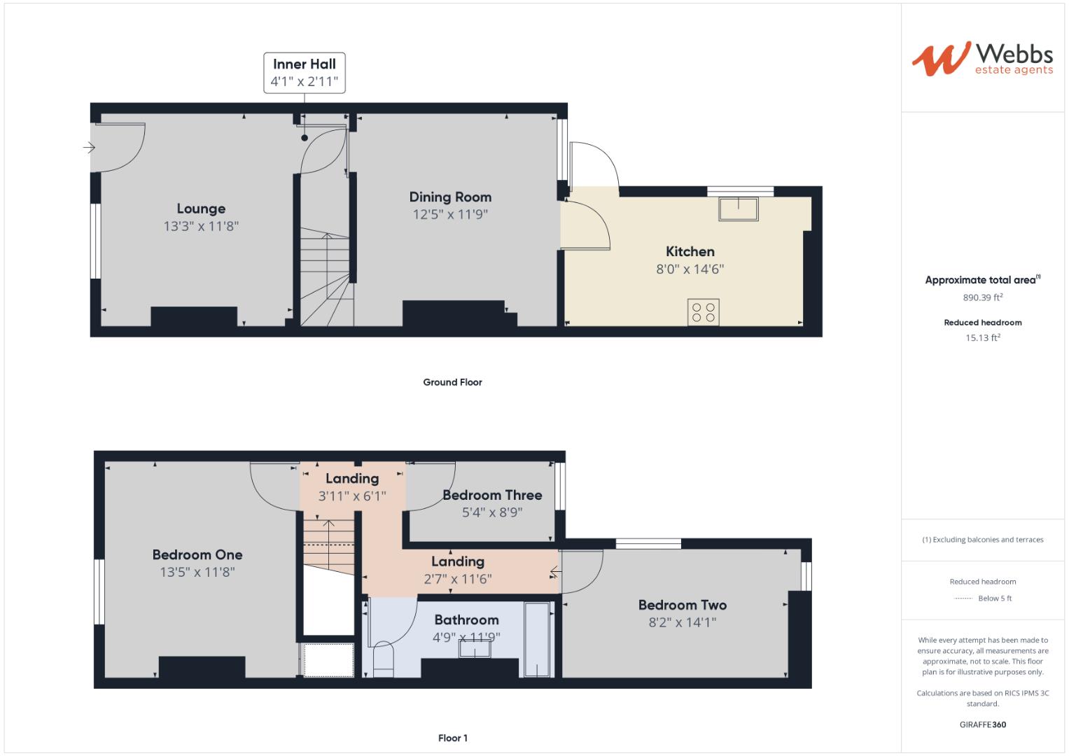 22, Leamore Lane, Walsall floorplan