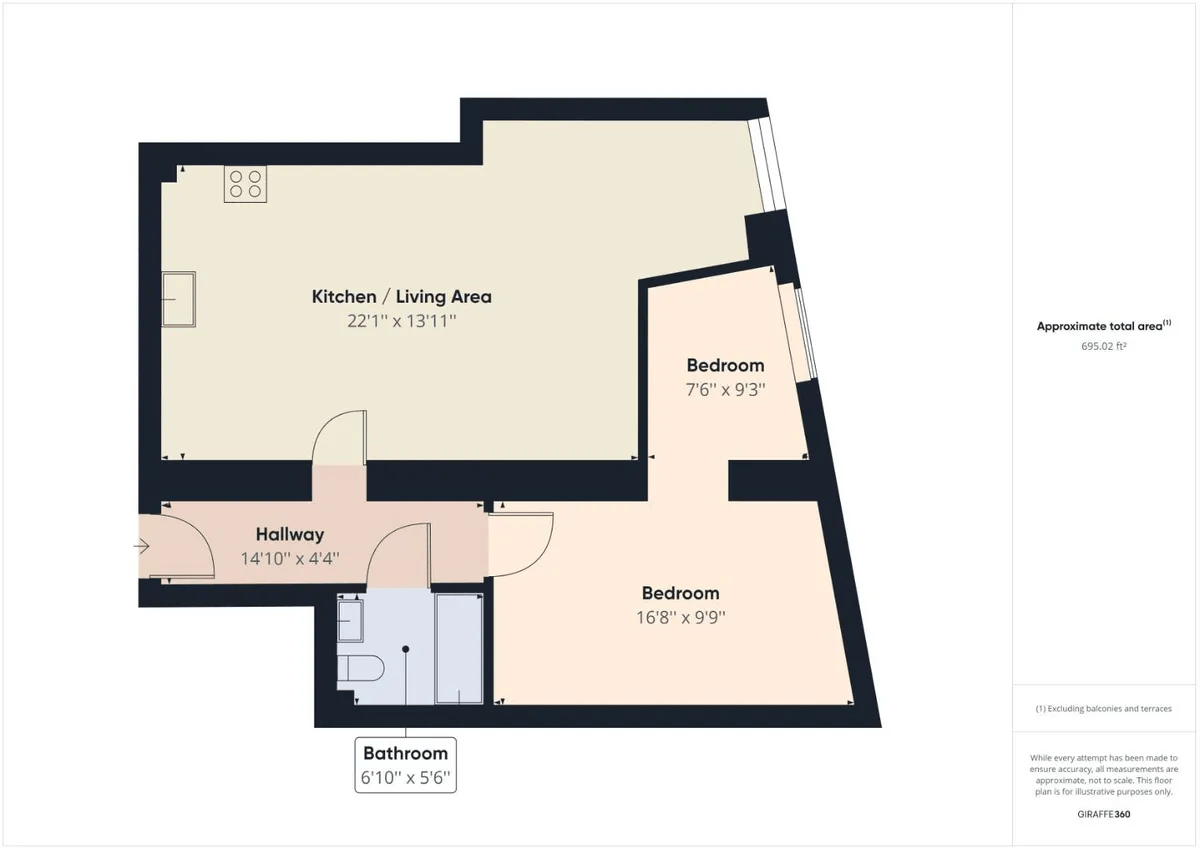 31 Equity Chambers, Bradford floorplan