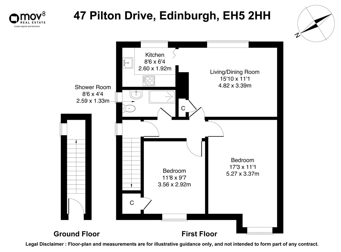 47, Pilton Drive, Edinburgh floorplan