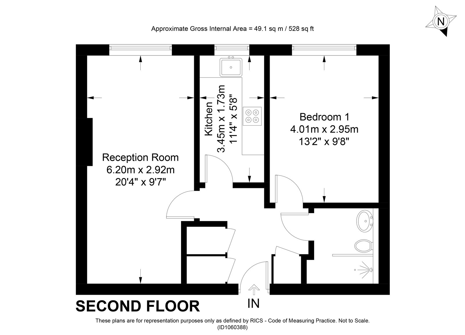 The Cooperage,21, Lenten Street, Alton floorplan