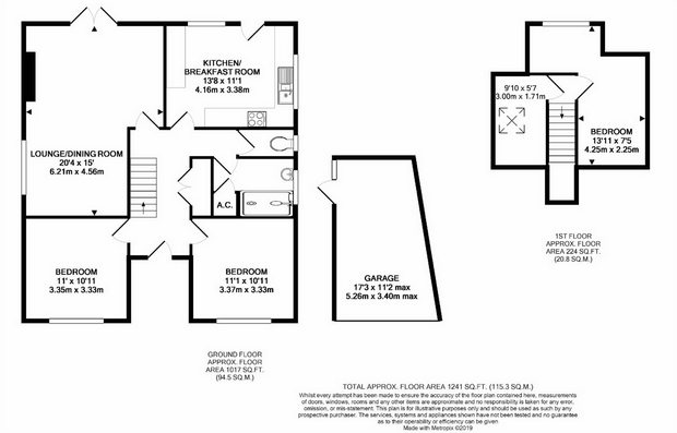 3 Bedrooms Detached bungalow for sale in Sandpit Heath, Fairlands, Guildford, Surrey GU3