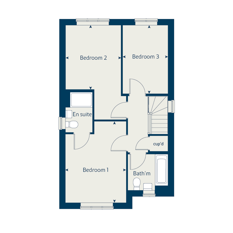 190, Ersham Road, Hailsham floorplan