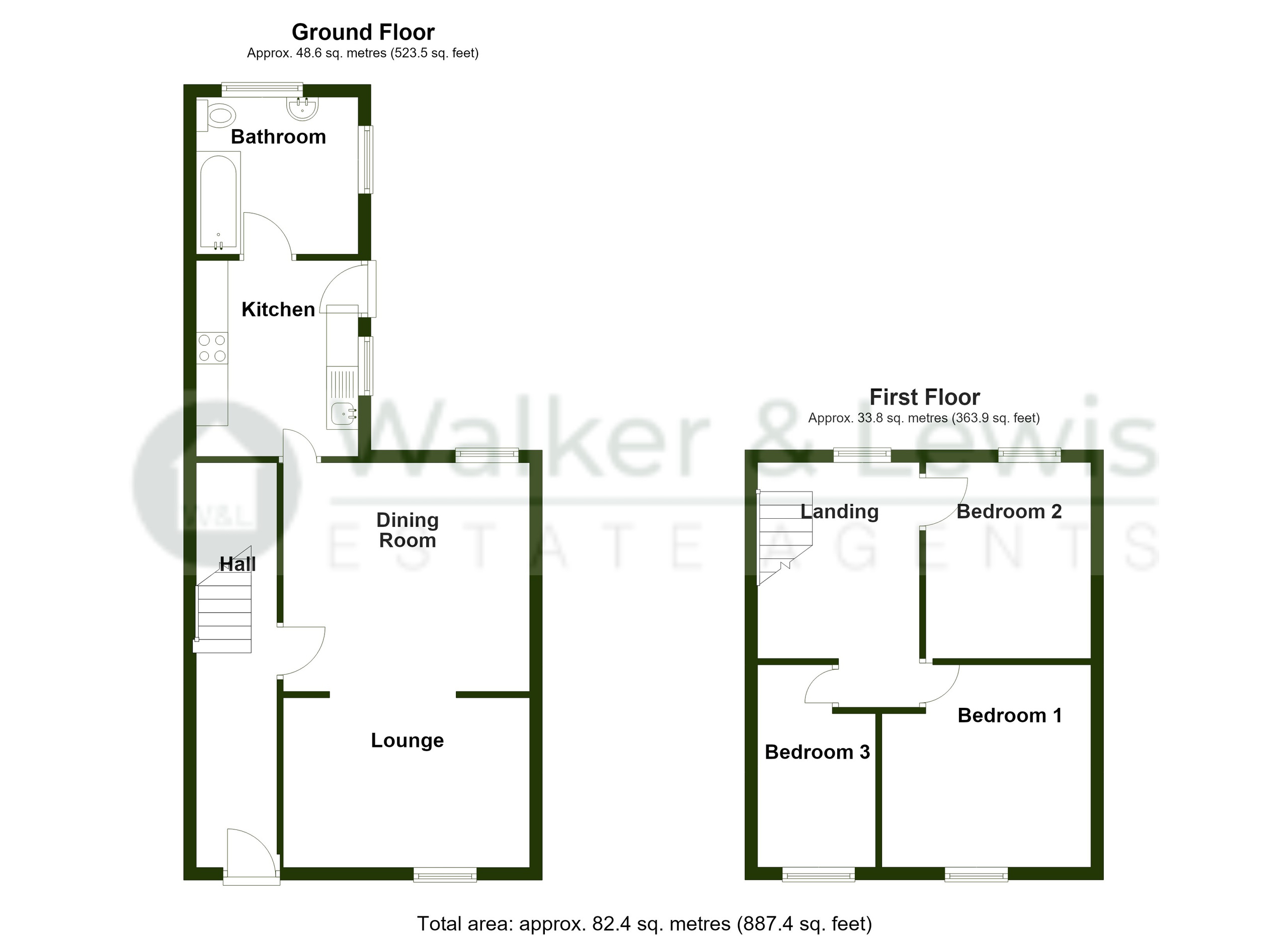 22 Alma Street, Merthyr Tydfil floorplan