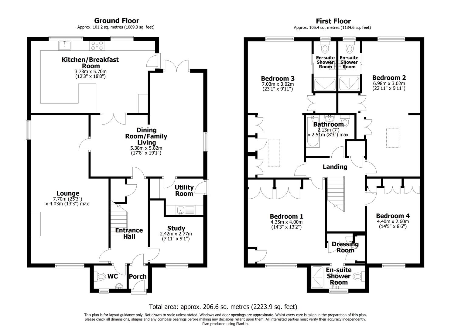 22, Manor Rise, Reepham floorplan