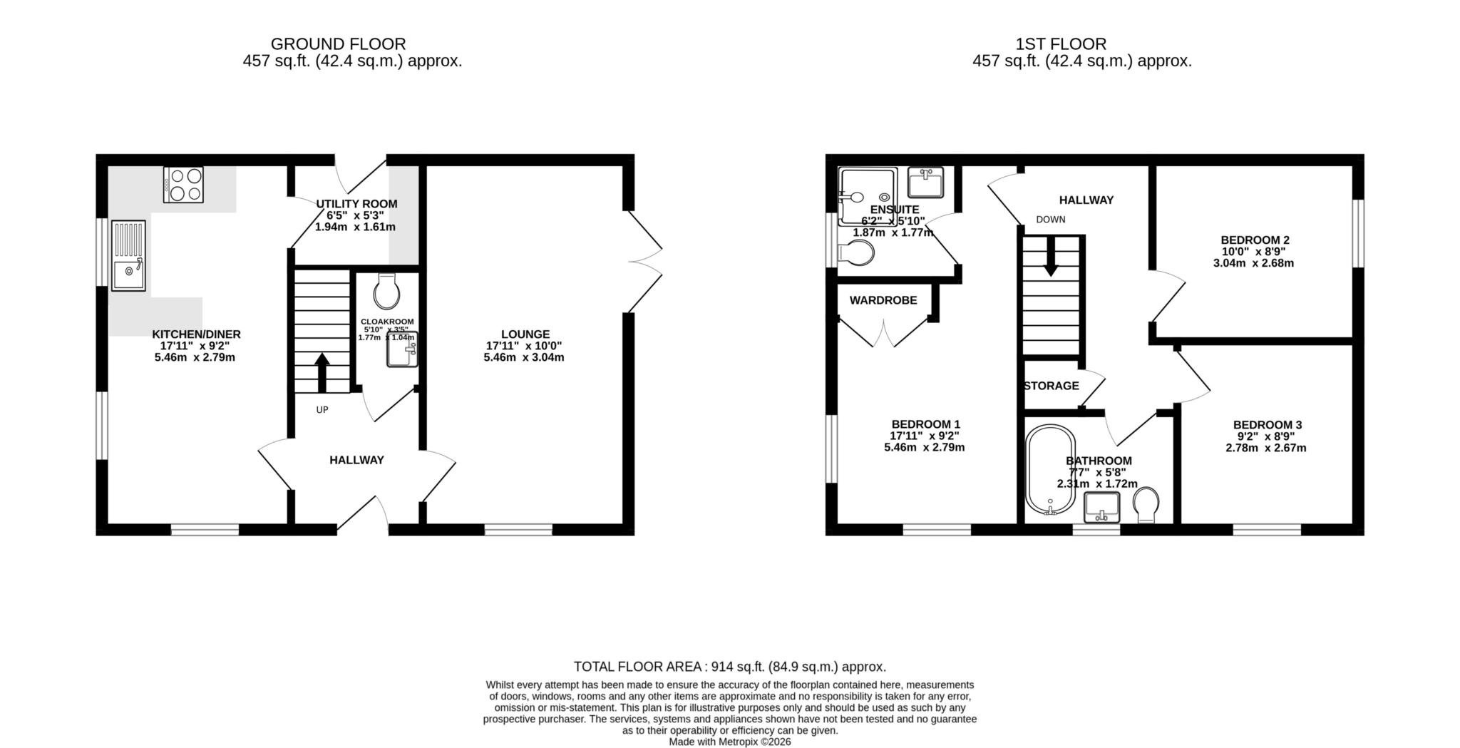 28, Shreeve Road, Norwich floorplan