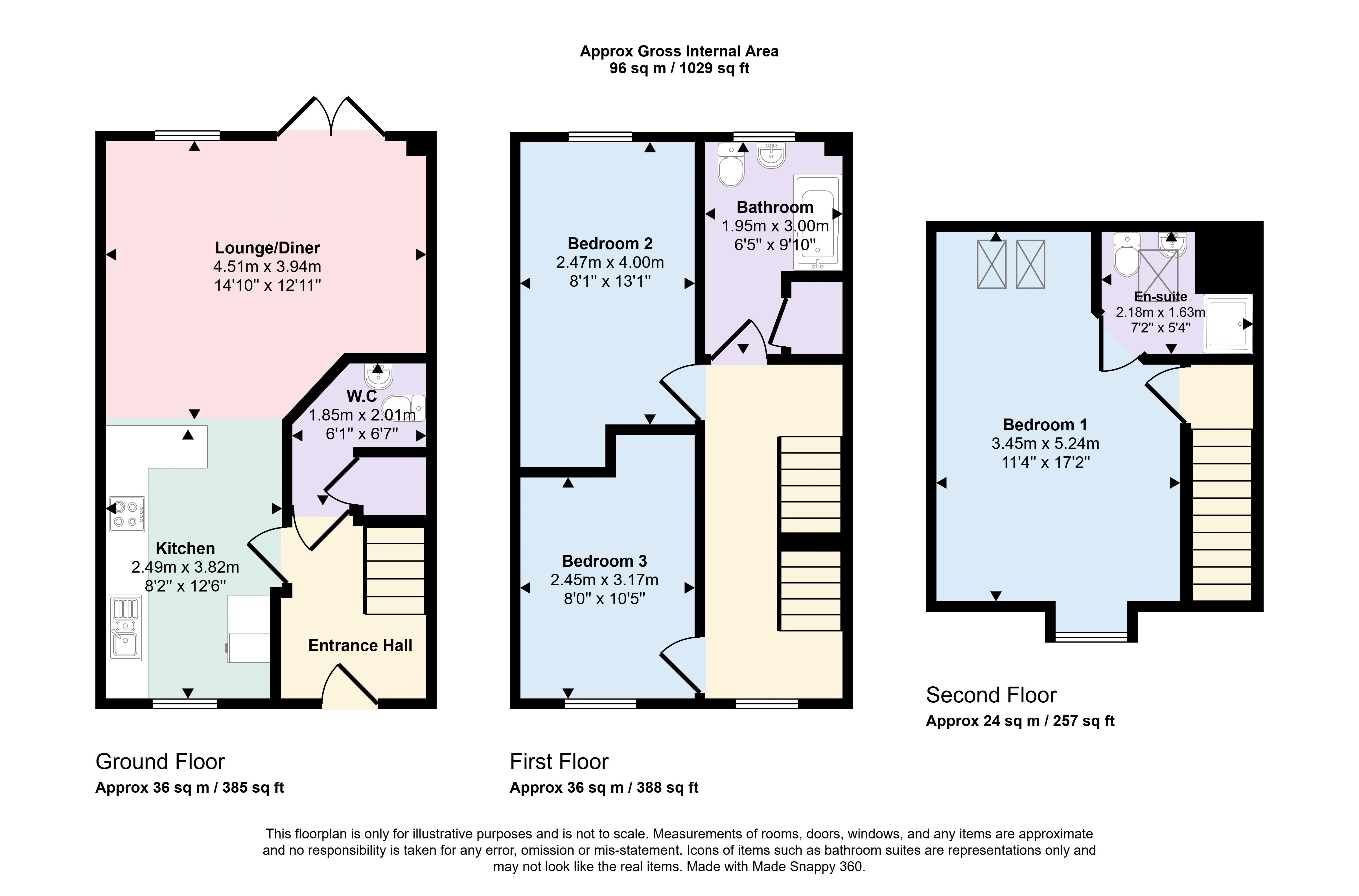 36, Primmers Place, Westbury floorplan