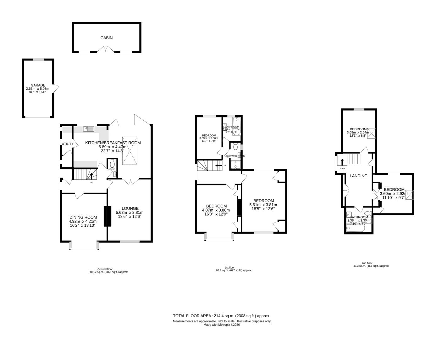46, Smitham Downs Road, Purley floorplan