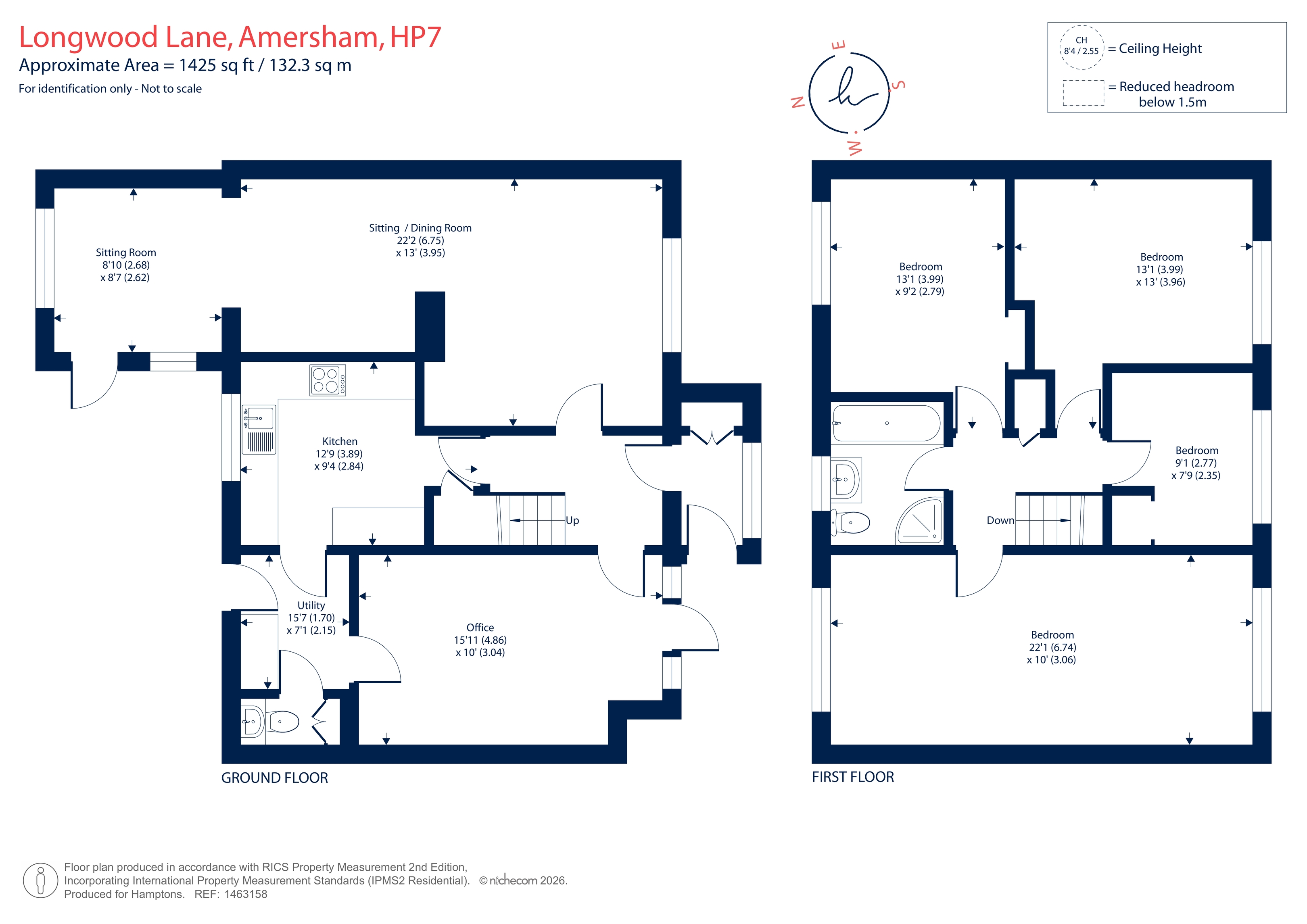 11, Longwood Lane, Amersham floorplan