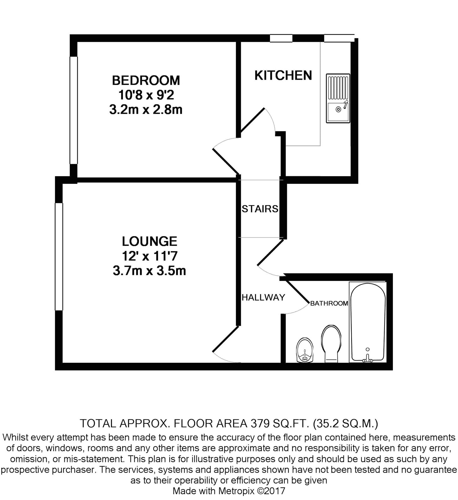 1 Bedrooms Flat to rent in Moreton Road, South Croydon CR2