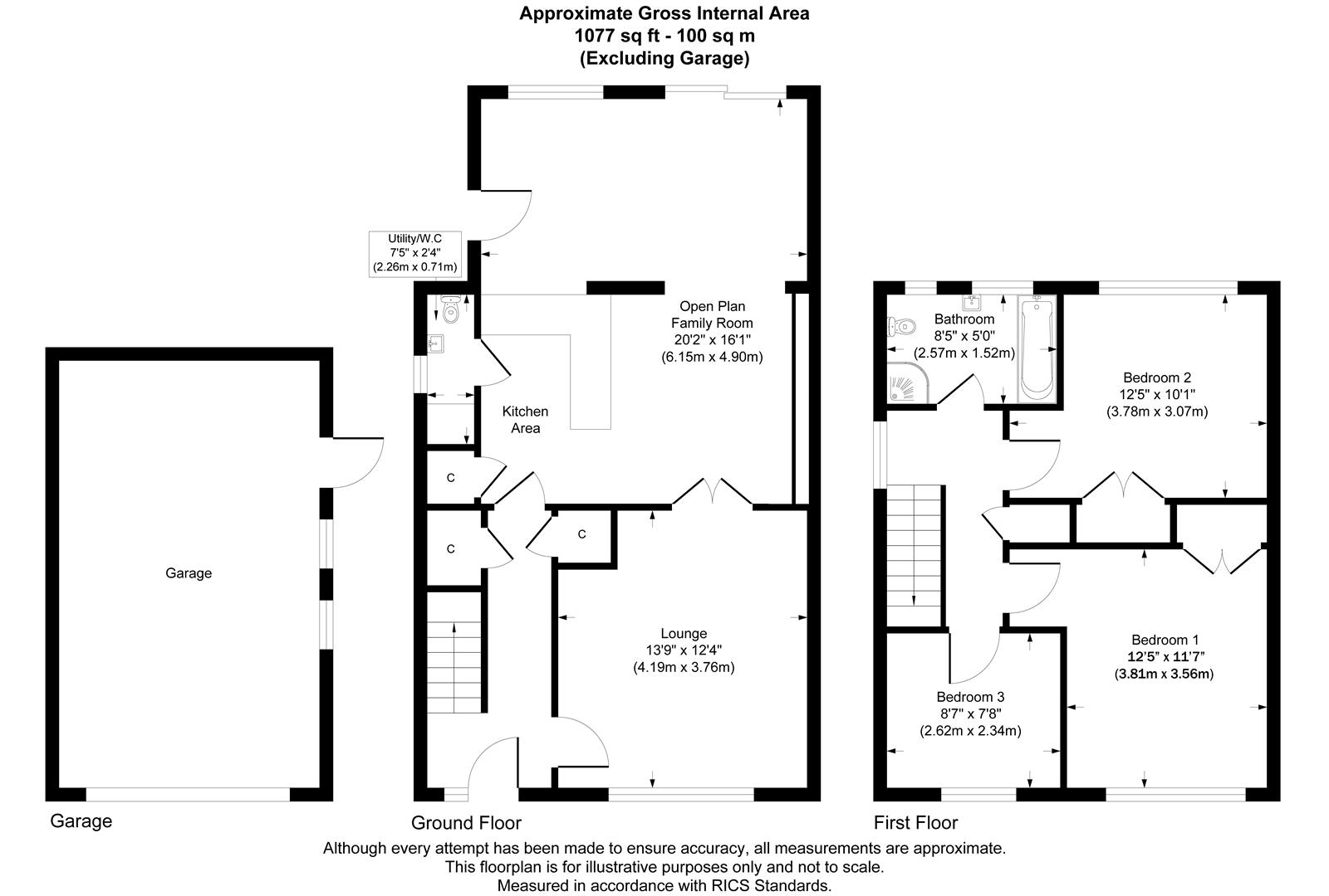 30, Sandy Lane, Ripon floorplan