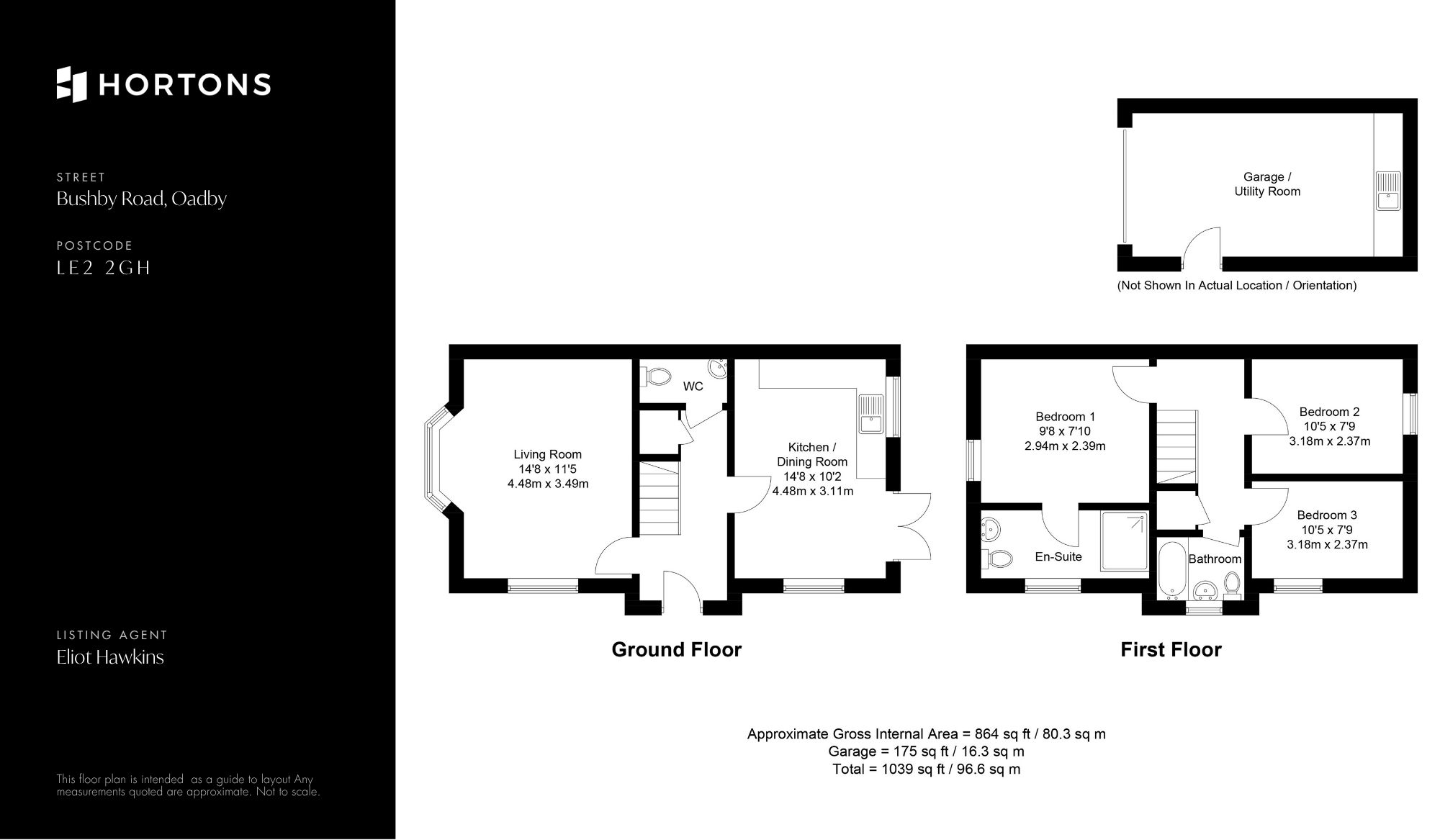 16 Bushby Road, Leicester floorplan