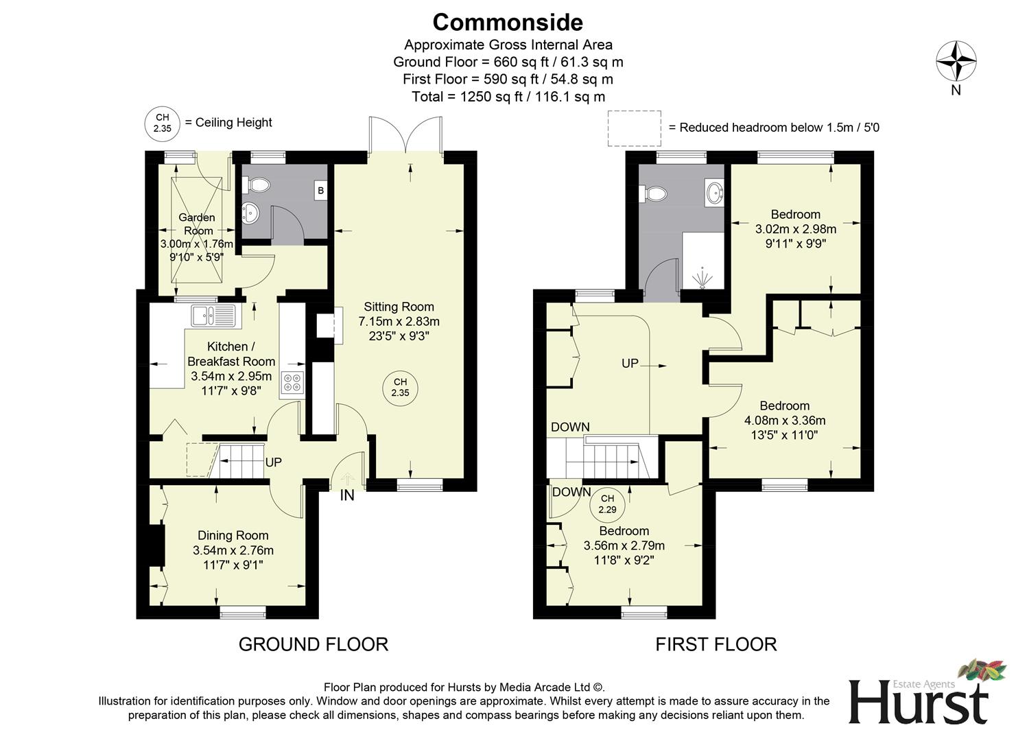 26, Commonside, High Wycombe floorplan