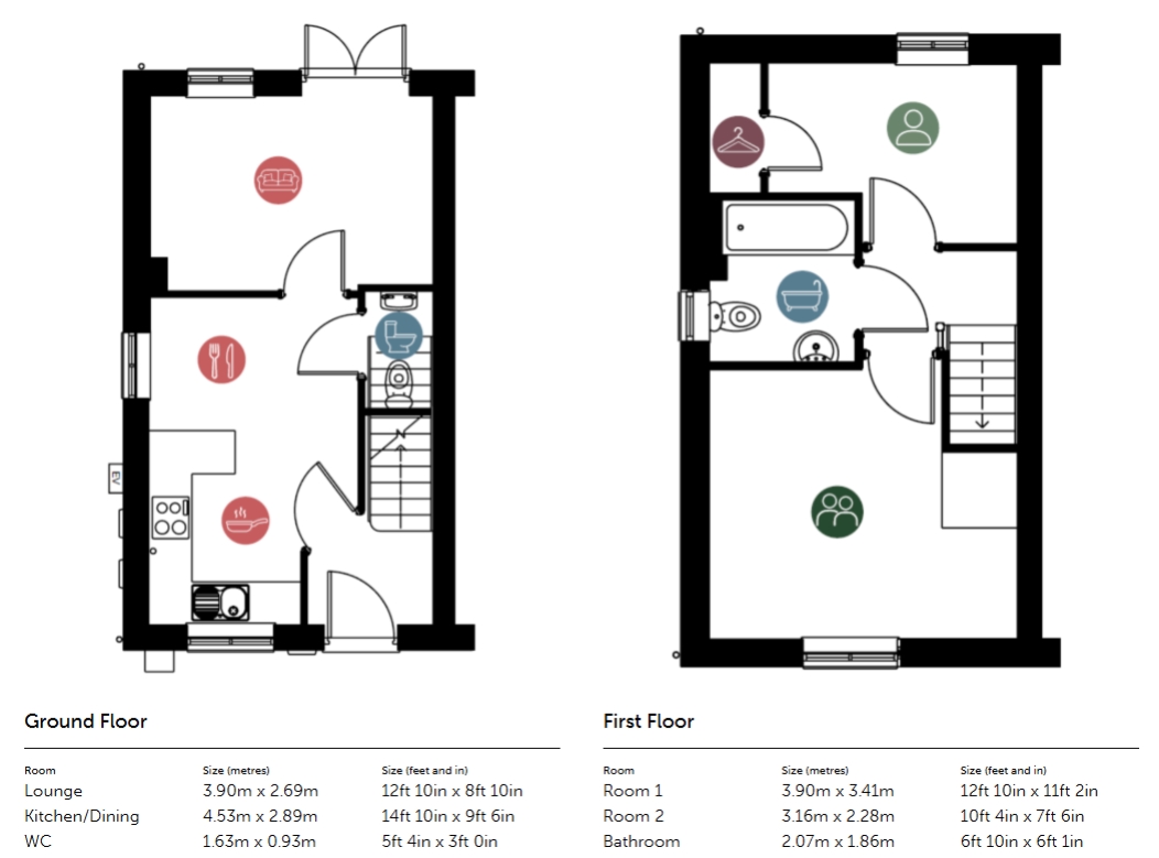 Plot 23 - The Goldfinch,, Lingey Close, Durham floorplan