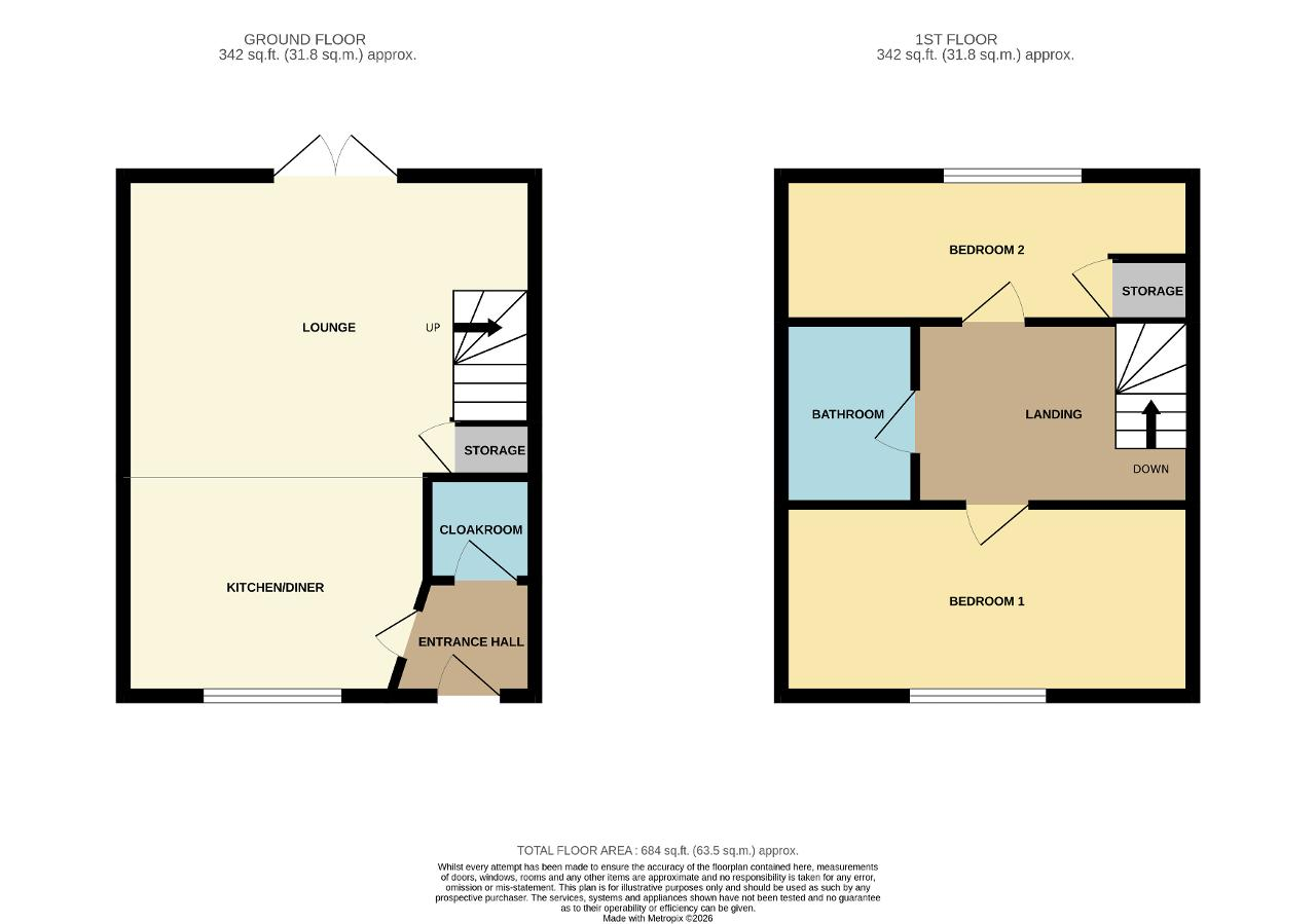 Winehouse, Milton Keynes floorplan