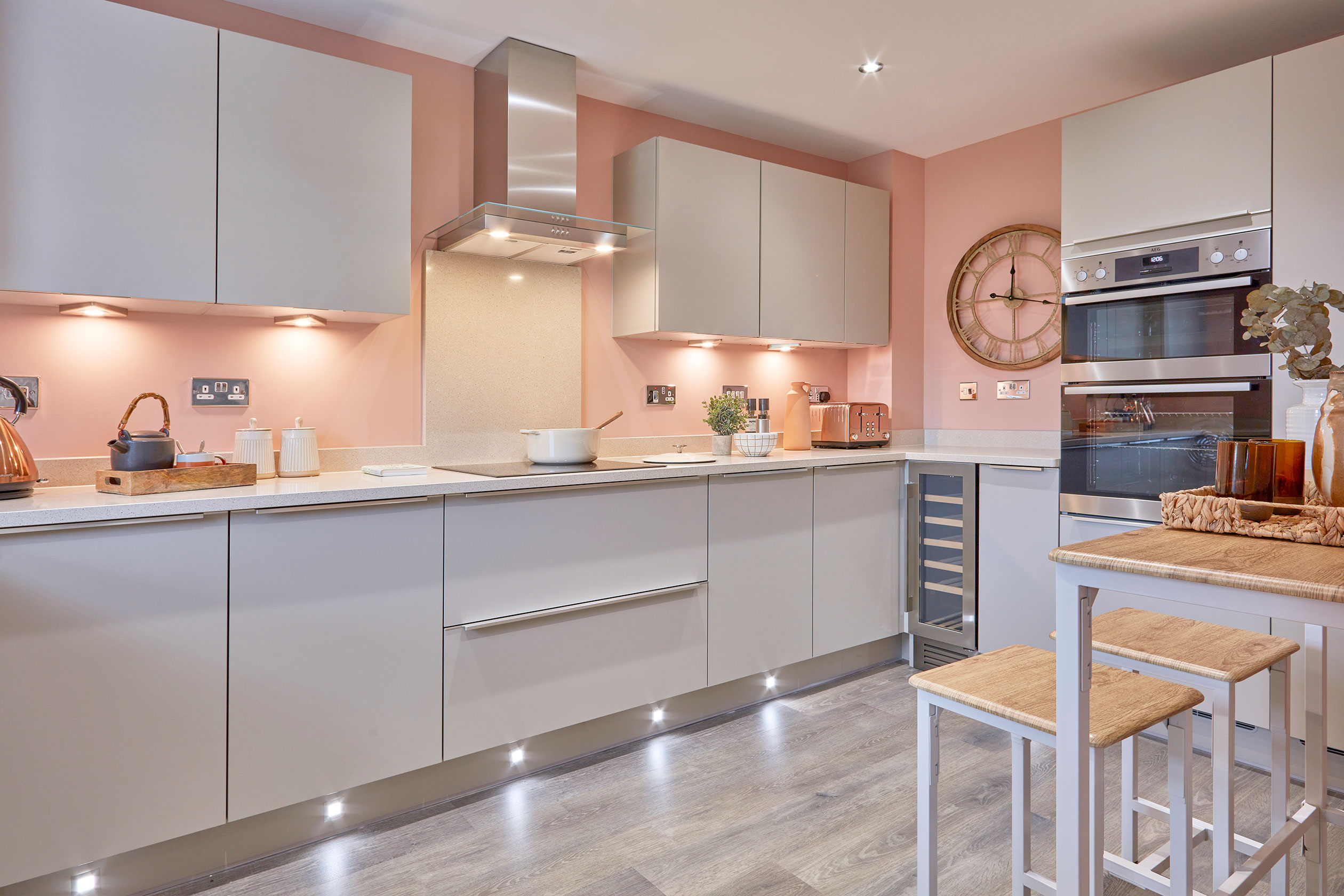 Modern Kitchen In The Woodcote 4 Bedroom Home