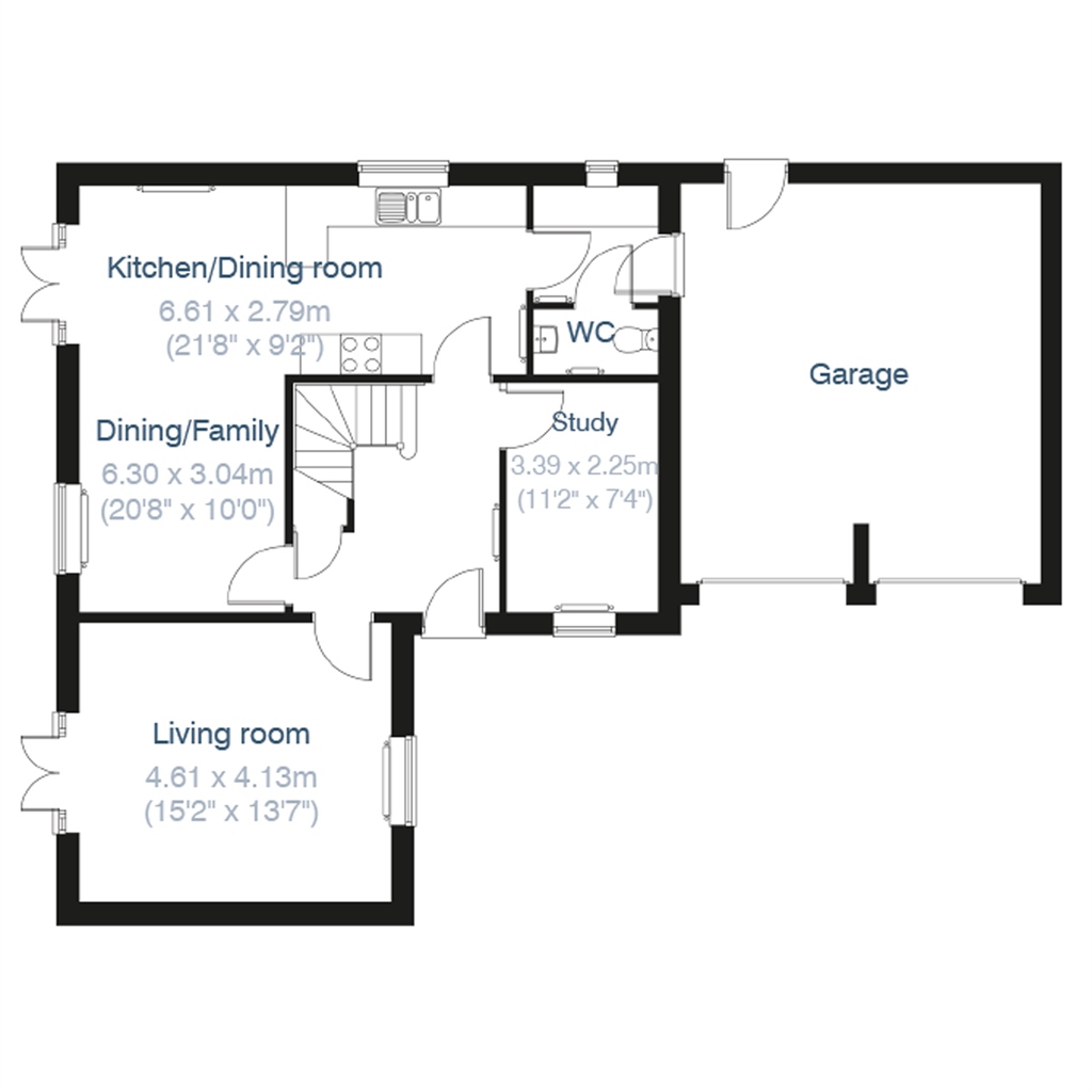 5 Bedrooms Detached house for sale in 