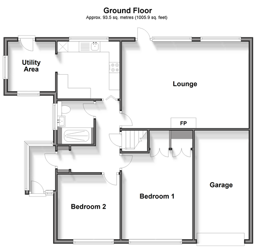 Craythorne Close, New Romney floorplan