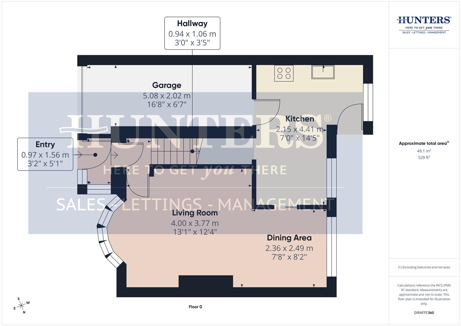 17, Grizedale Court, Sunderland floorplan