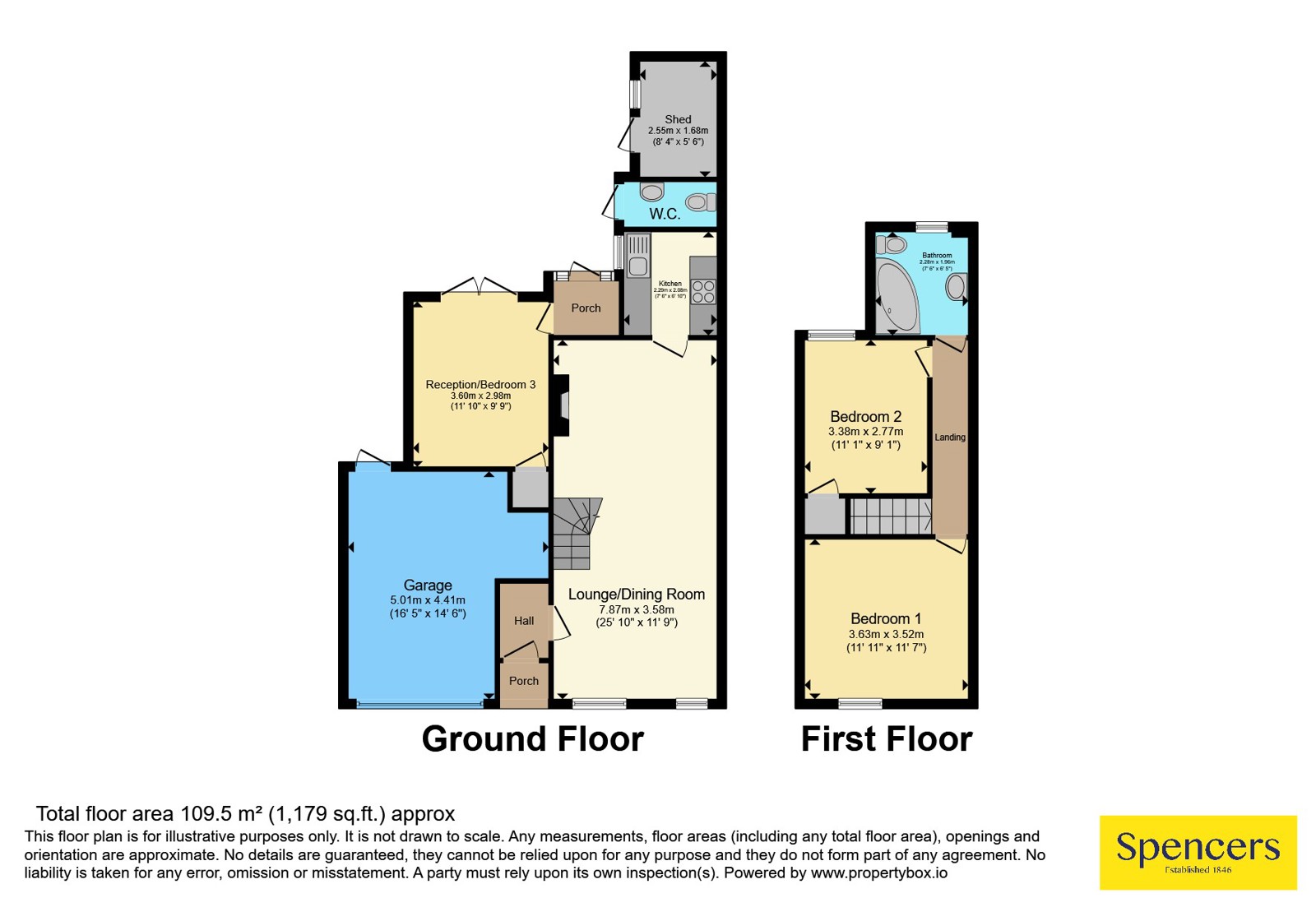 16, Brook Street, Leicester floorplan