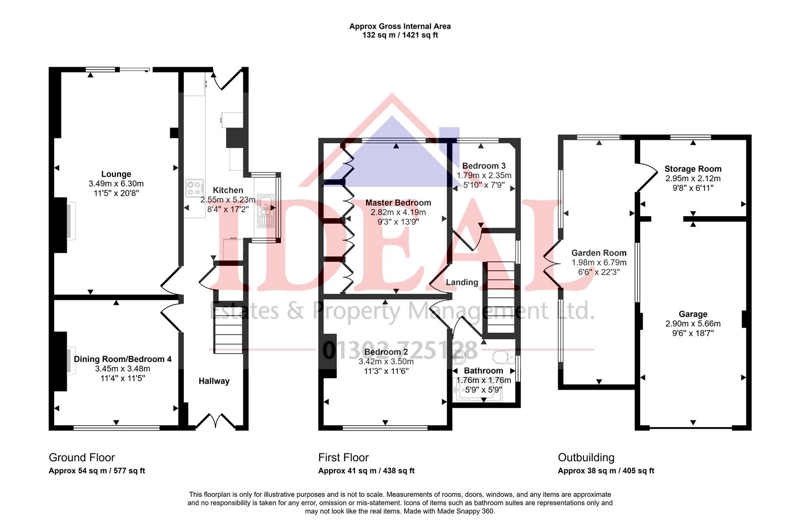 247, Skellow Road, Skellow, Doncaster floorplan