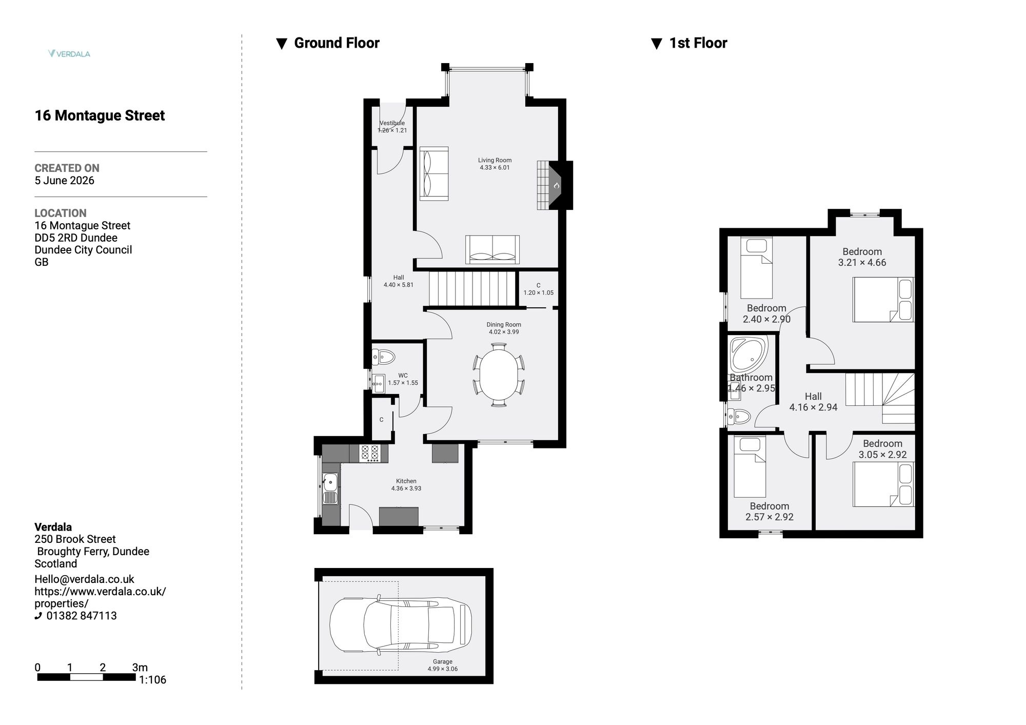 16 Montague Street, Dundee floorplan