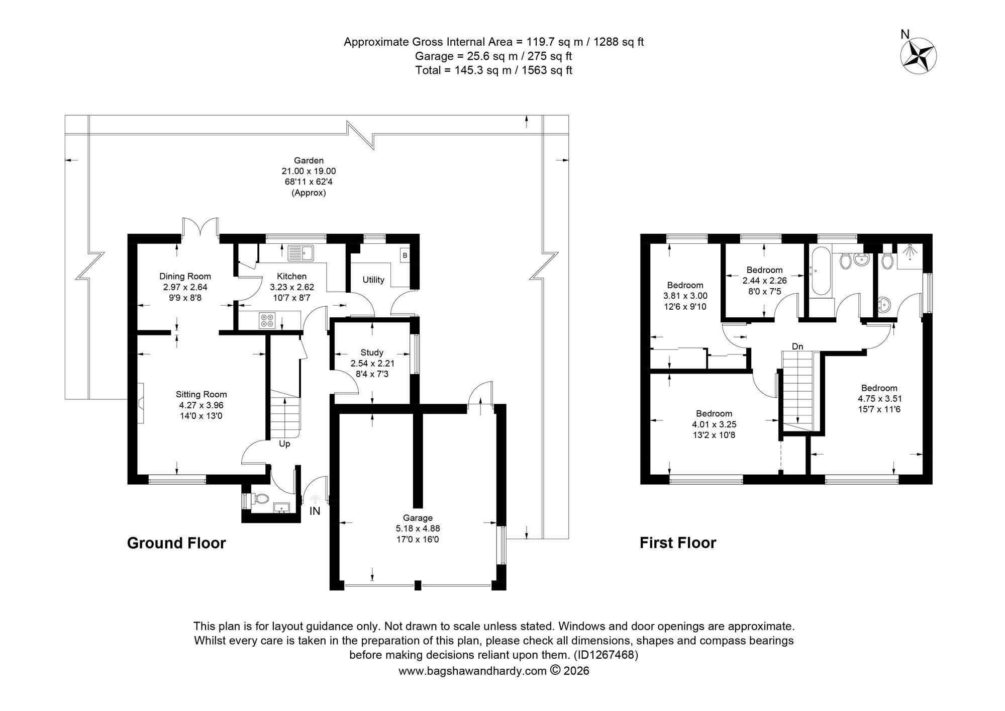 2 The Meads Camden Park, Tunbridge Wells floorplan