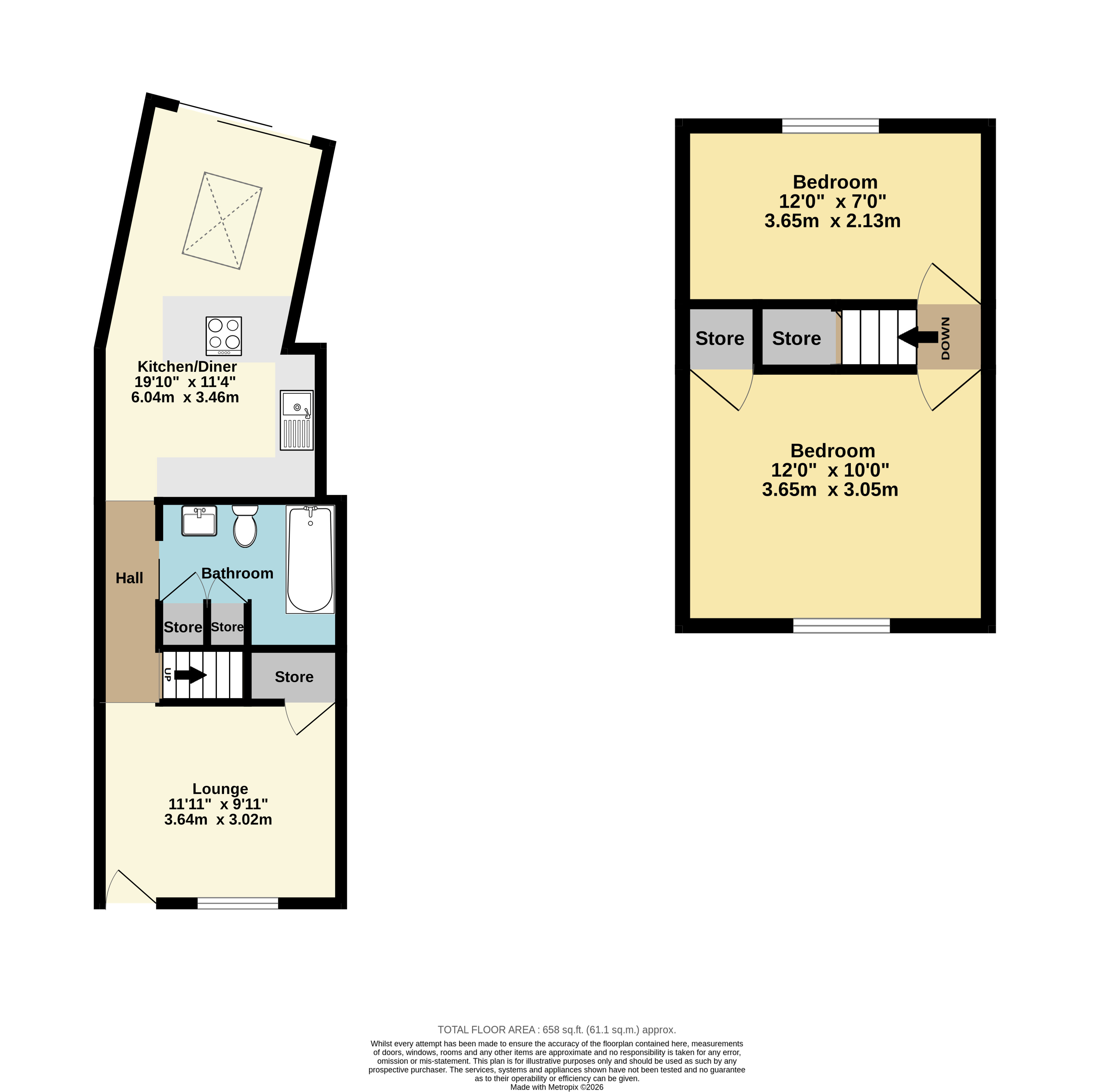 Brae,, Bigbury Road, Canterbury floorplan
