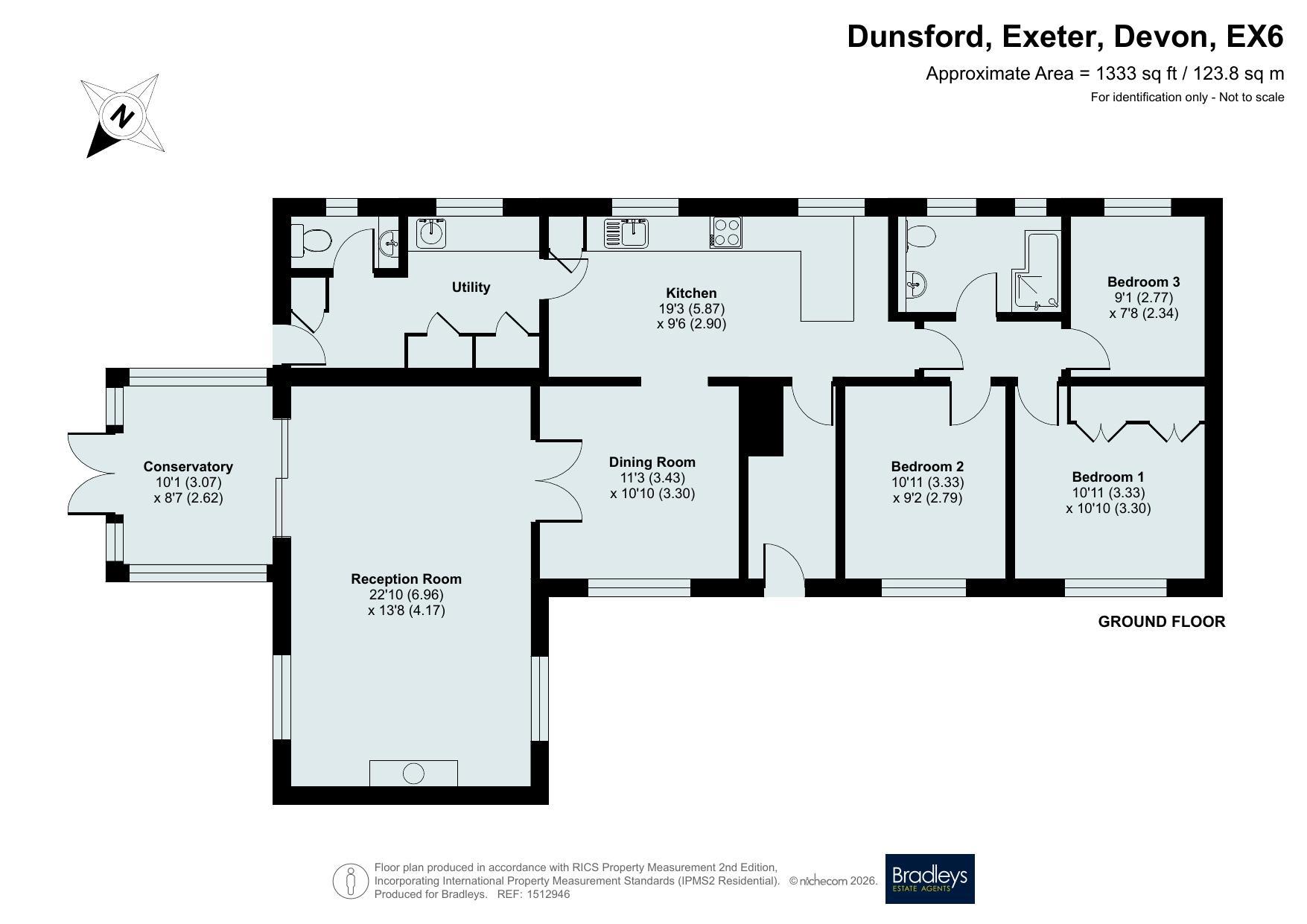 Kingscourt Farm Dunsford, Exeter Devon, Devon floorplan