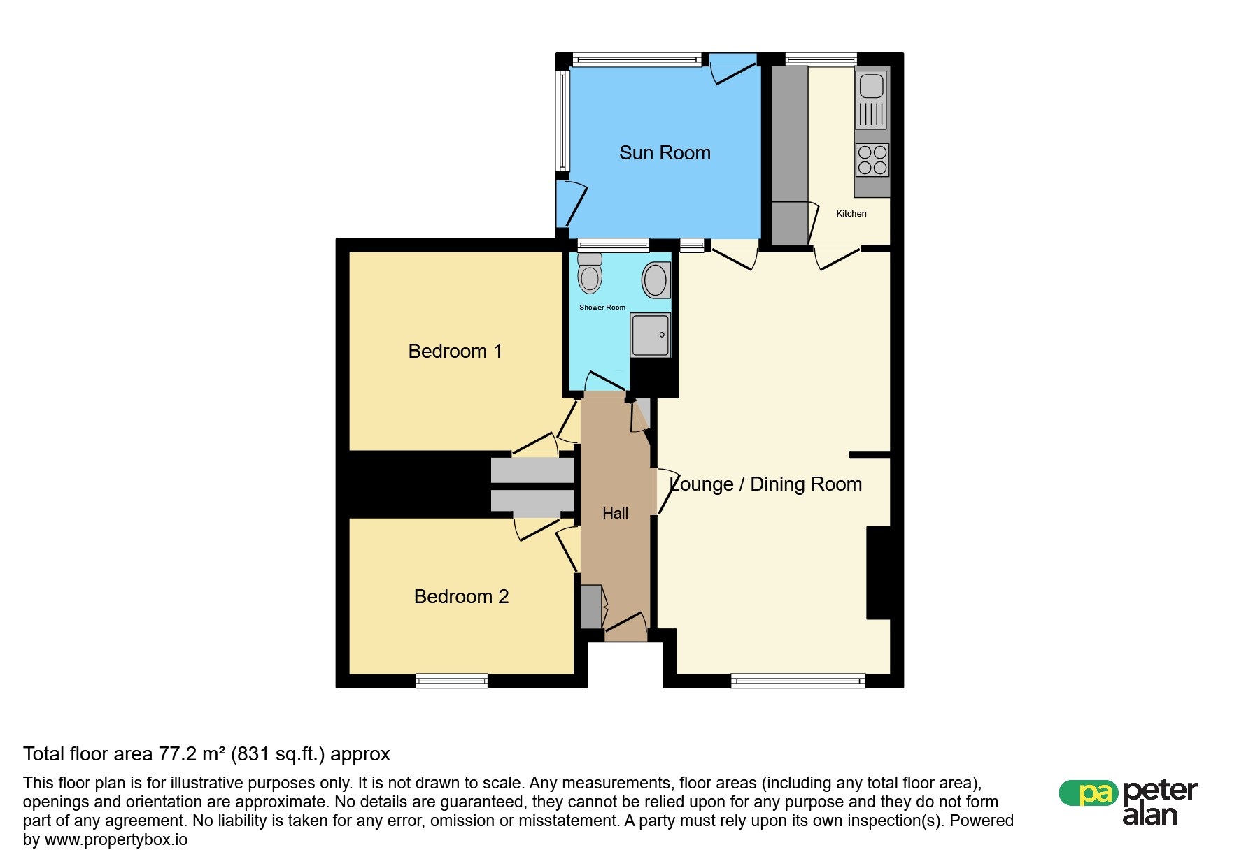 Heol Llanbedr, Vale Of Glamorgan floorplan