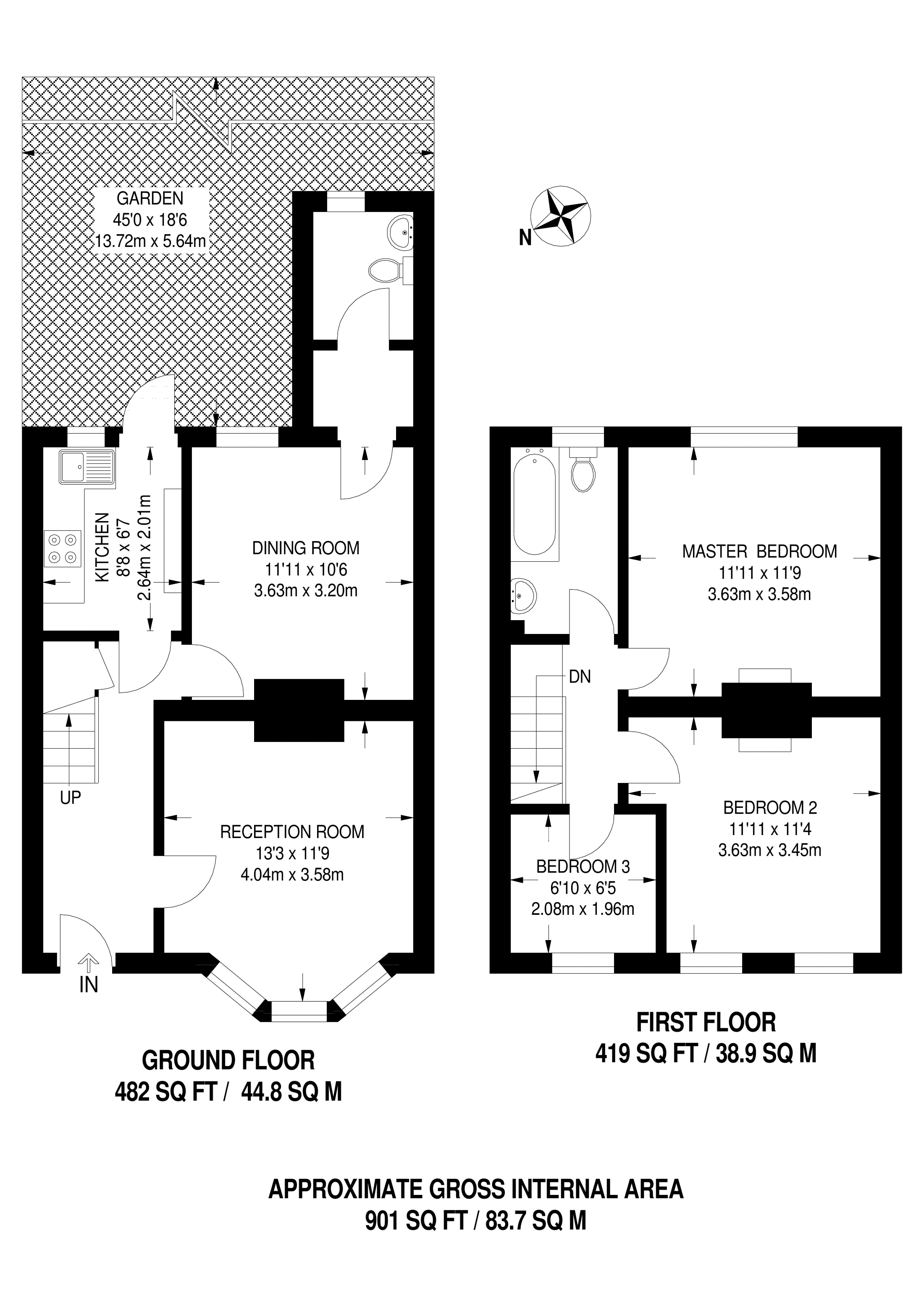 3 Bedrooms Terraced house for sale in Sutherland Road, Croydon CR0