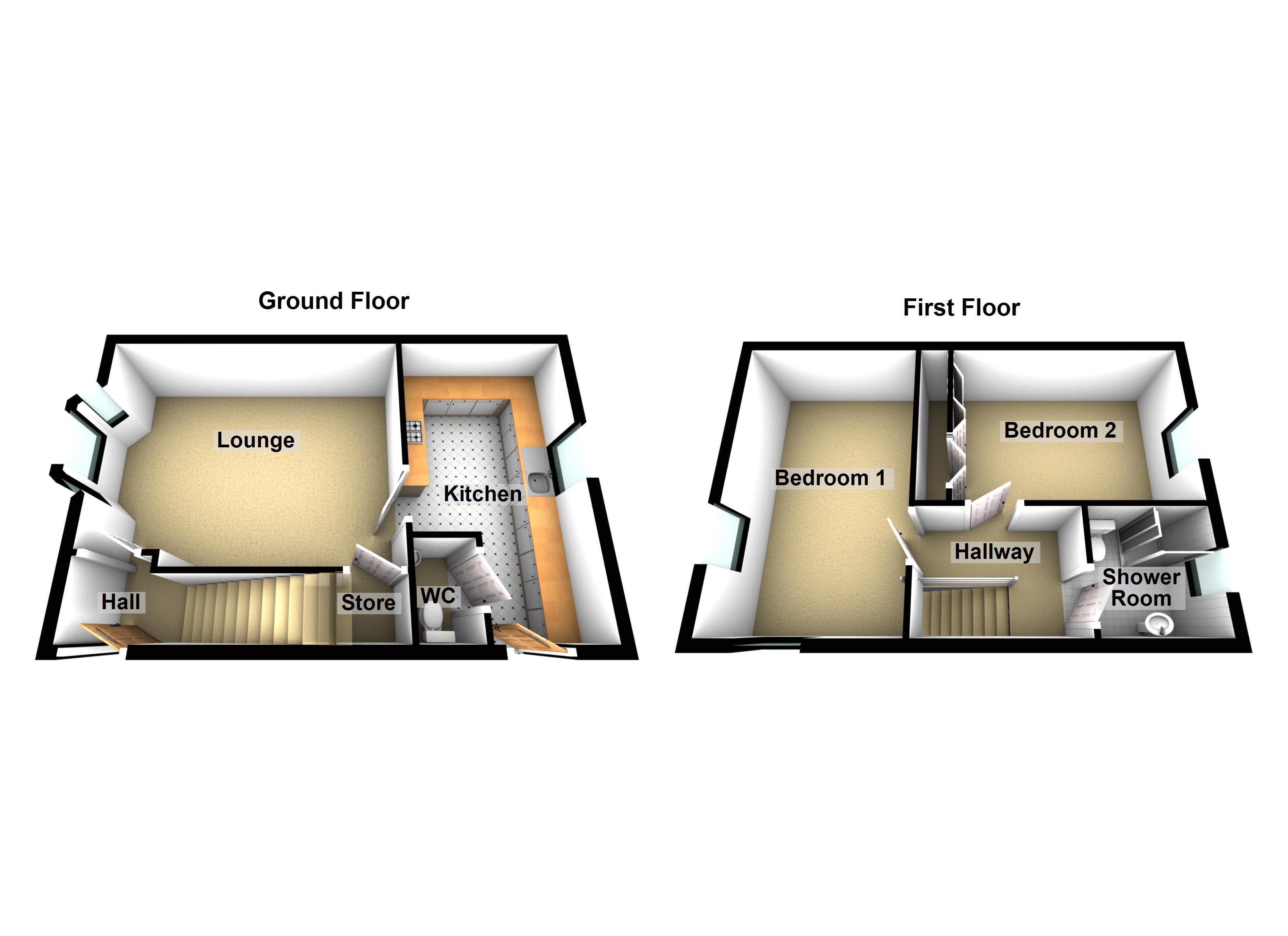 74, Sydney Crescent, Auchterarder floorplan