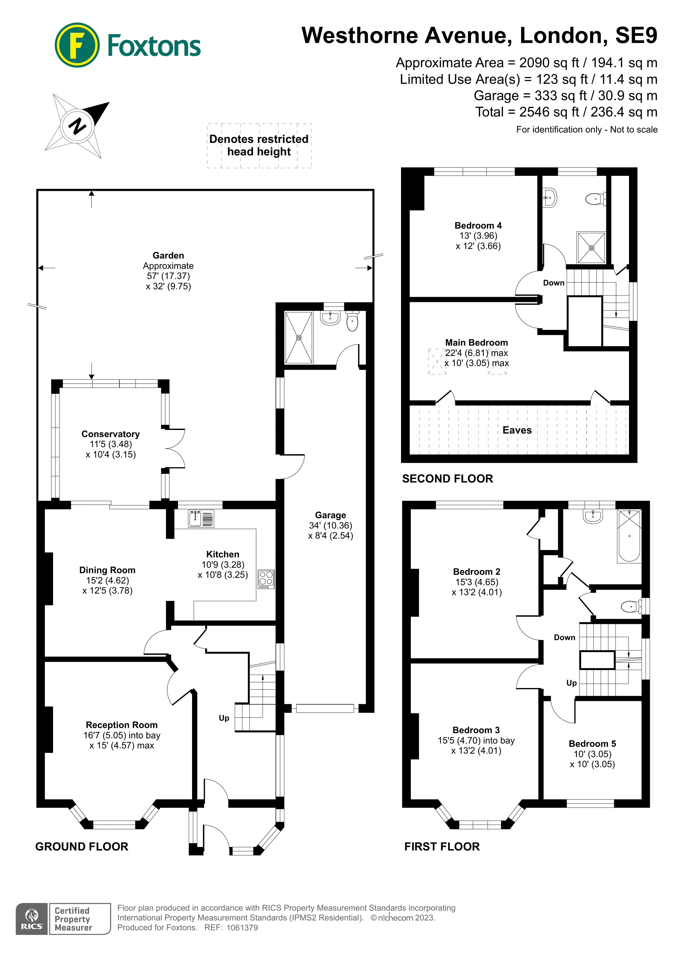 Westhorne Avenue, Eltham, London SE9, 5 bedroom semidetached house to