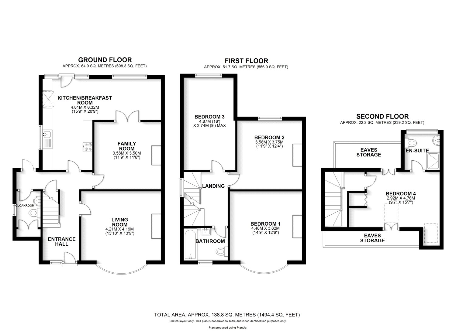 4 Bedrooms Semi-detached house for sale in Carisbrooke Road, Harpenden, Hertfordshire AL5