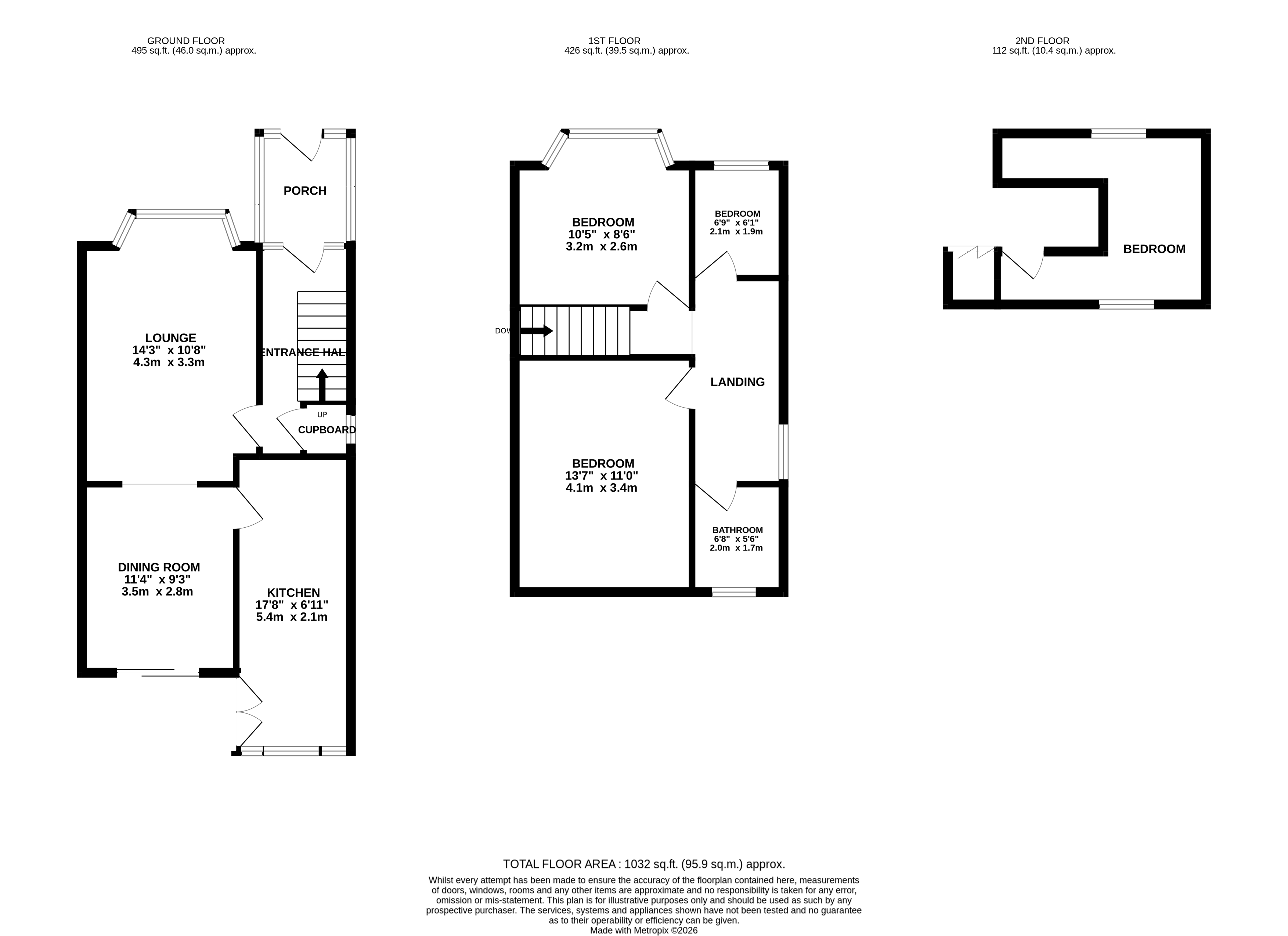 18, Rosemary Road, West Midlands floorplan