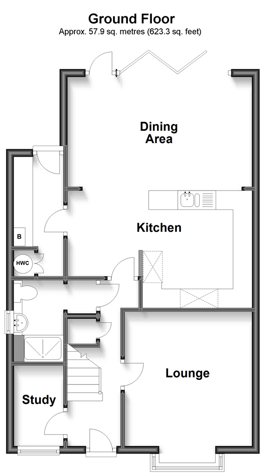 Athelstan Road, Faversham, Kent ME13, 4 bedroom end terrace house for