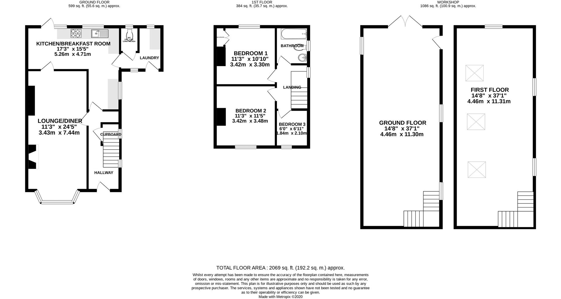 The Hollies, Penrith floorplan